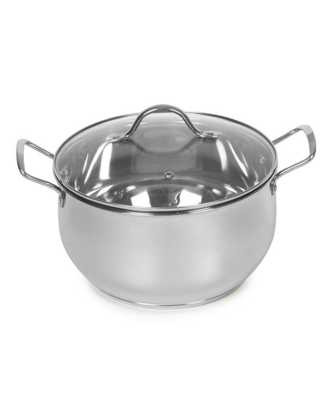 Sedona Kitchen Stainless Steel Casserole, 5.5 Quart (Silver) - Kidsy