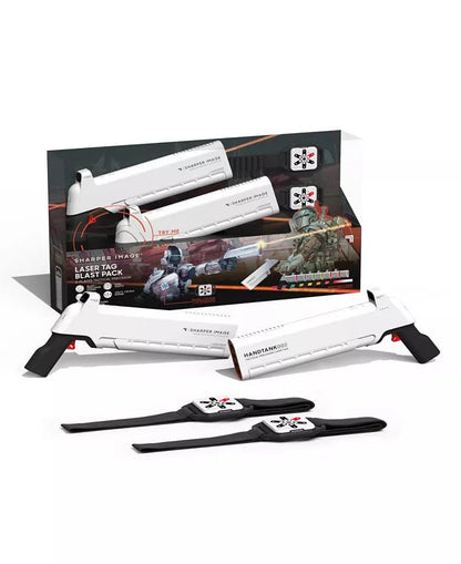 Sharper Image 2 - Player Laser Tag Handtank Blast Pack (White) - Kidsy