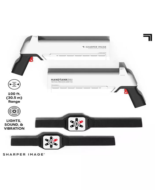 Sharper Image 2 - Player Laser Tag Handtank Blast Pack (White) - Kidsy