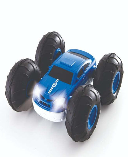 Sharper Image RC Flip Stunt Rally Vehicle (Medium Blue) - Kidsy