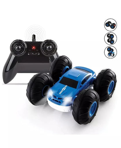 Sharper Image RC Flip Stunt Rally Vehicle (Medium Blue) - Kidsy