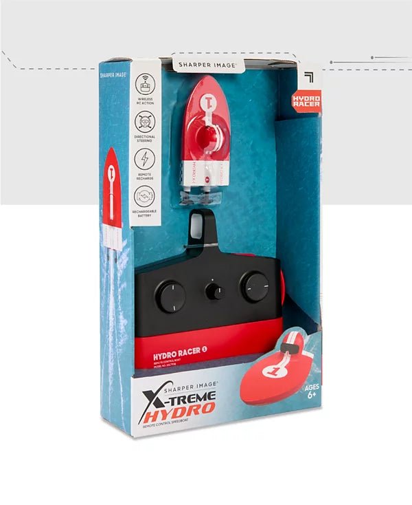 Sharper Image X - Treme Hydro RC Speedboat (Red) - Kidsy