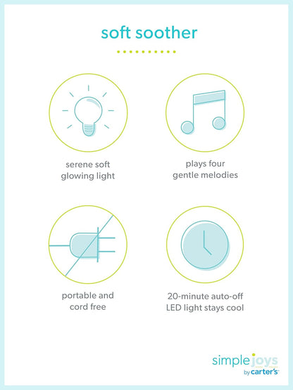 Simple Joys by Carter's Baby Soft Soother - Kidsy
