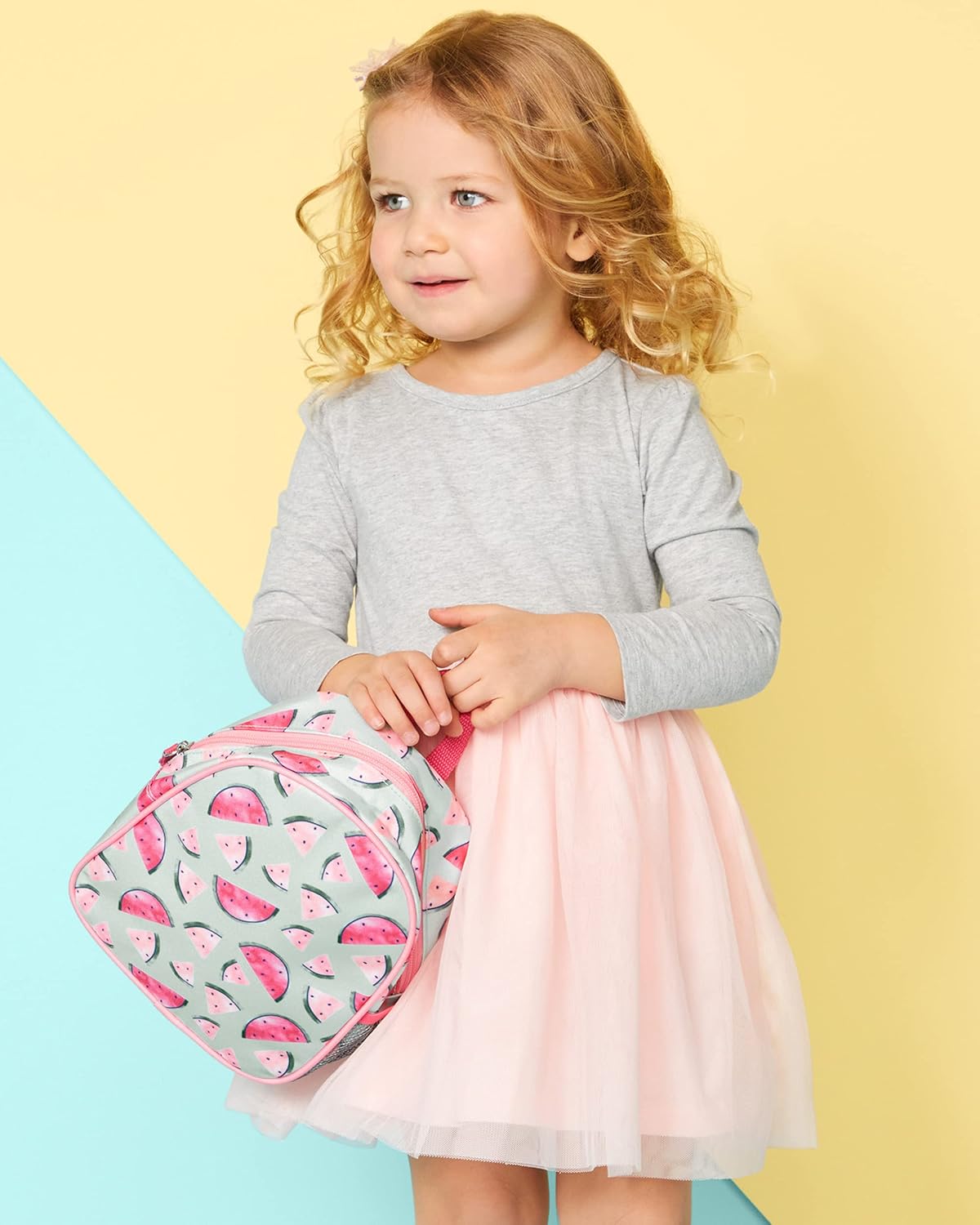 Simple Joys by Carter's Mini Backpack, Mint Green Watermelon, One Size - Kidsy