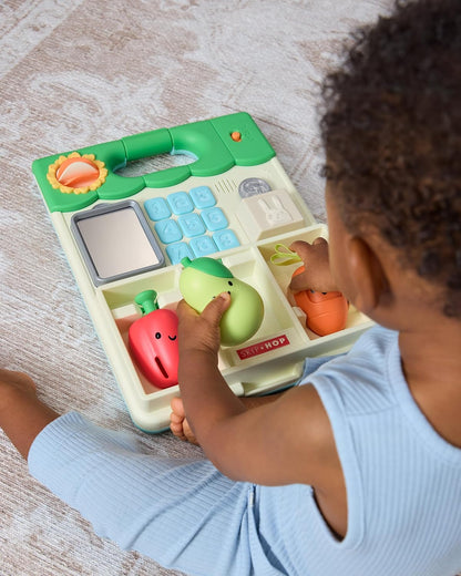 Skip Hop Baby Walker 5-in-1 Sit to Stand Convertible Light Up Walker Farmstand Age 6m+ - Kidsy