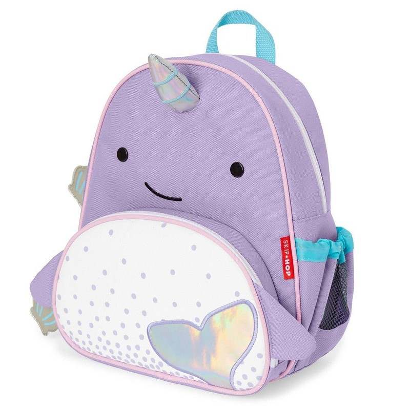 Skip Hop Toddler Backpack, Zoo Preschool Ages 3 - 4 (Narwhal) - Kidsy