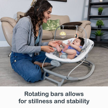 Smart Steps My First Rocker 2 Bouncer (Daisy Pink) - Kidsy