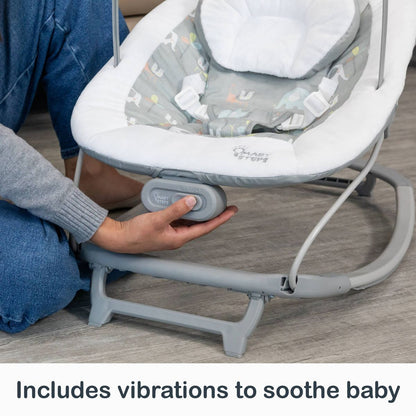 Smart Steps My First Rocker 2 Bouncer (Daisy Pink) - Kidsy