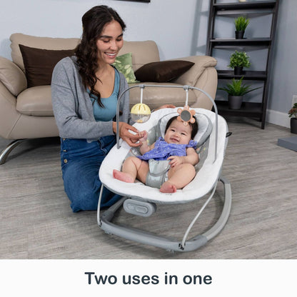 Smart Steps My First Rocker 2 Bouncer (Daisy Pink) - Kidsy