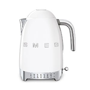 SMEG Variable Temperature Electric Kettle, 7 - Cup (White) - Kidsy