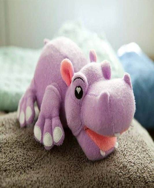 SoapSox Harper the Hippo Bath Sponge Toy (Purple) - Kidsy