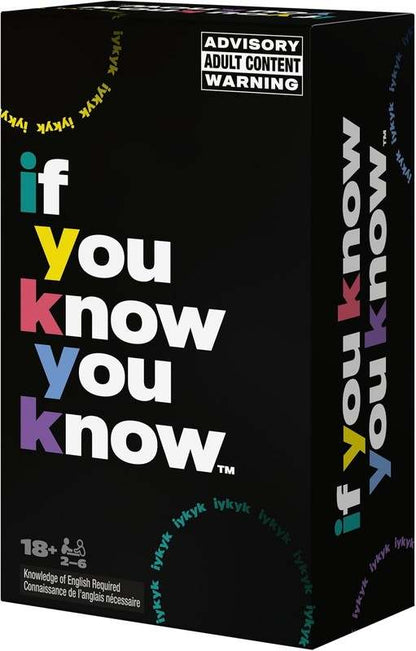 Spin Master Games, If You Know You Know IYKYK Card Game - Kidsy