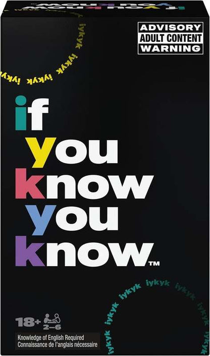 Spin Master Games, If You Know You Know IYKYK Card Game - Kidsy