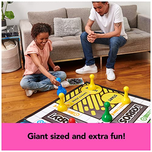 Spin Master Giant Sorry! Classic Family Board Game - Kidsy