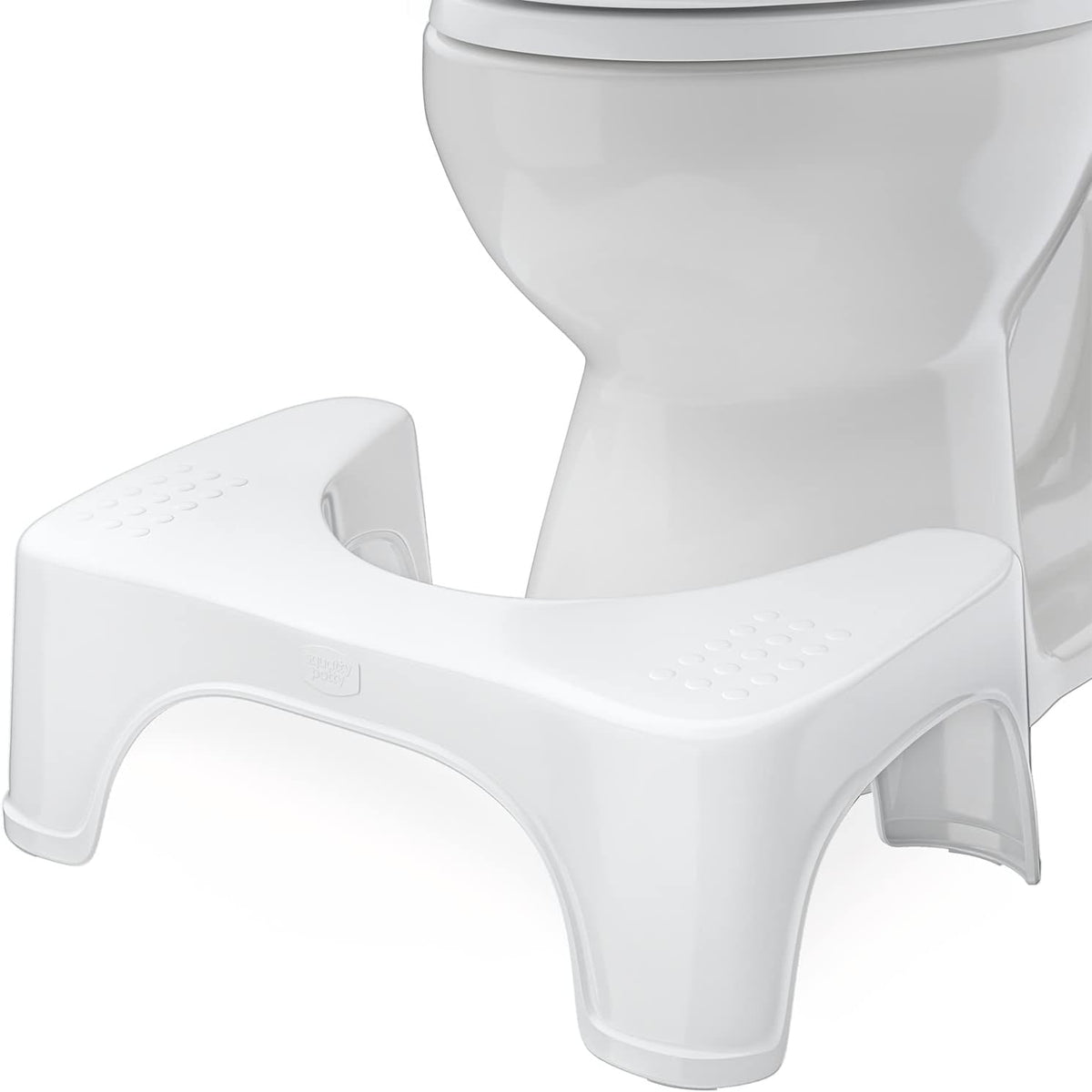 Squatty Potty Standard 7-Inch Bathroom Toilet Stool (White) - Kidsy