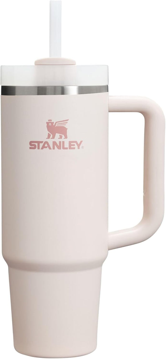 Stanley Quencher H2.0 Tumbler 30oz (Rose Quartz 2.0) - Kidsy