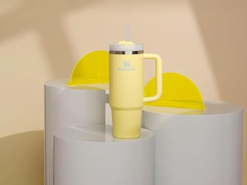 STANLEY Quencher H2.0 Tumbler with Handle and Straw 30 oz (Pomelo) - Kidsy