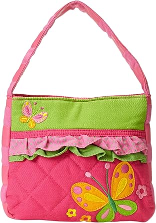 Stephen Joseph Little Girls Toddler Quilted Purse (Butterfly) - Kidsy