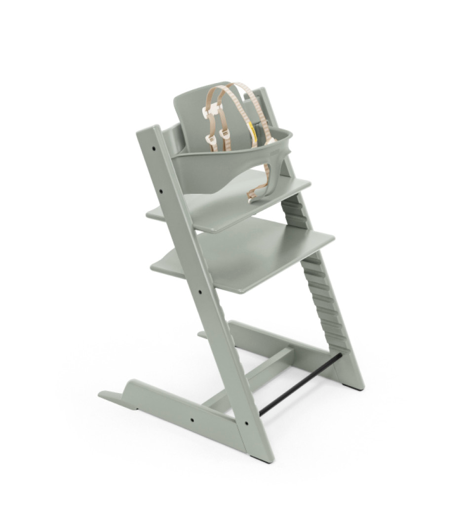 Stokke Tripp Trapp High Chair with Baby Set (Glacier Green)