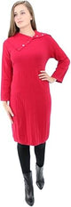 Style & Co. Womens Paris Shift Dress Large (Red) - Kidsy