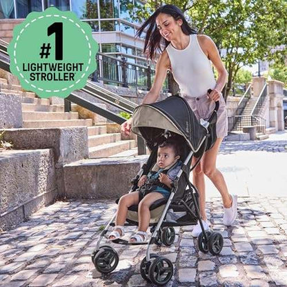 Summer by Ingenuity 3D Mini Stroller (Cashew Tan) - Kidsy