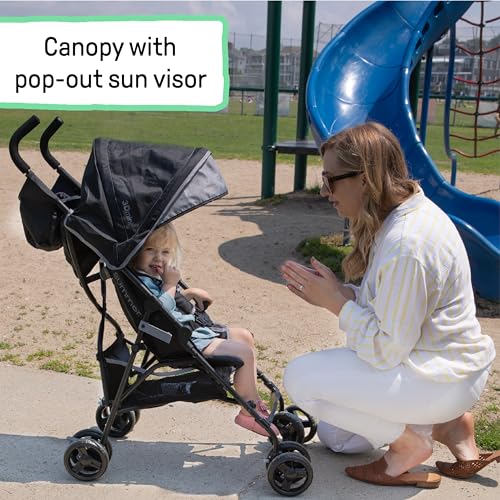 Summer Infant 3D Mini Convenience Lightweight Stroller (Gray) - Kidsy