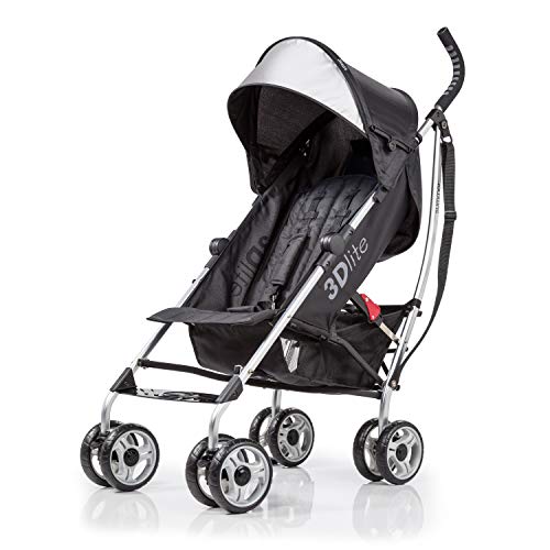 Summer Infant 3Dlite Convenience Stroller (Black) - Kidsy