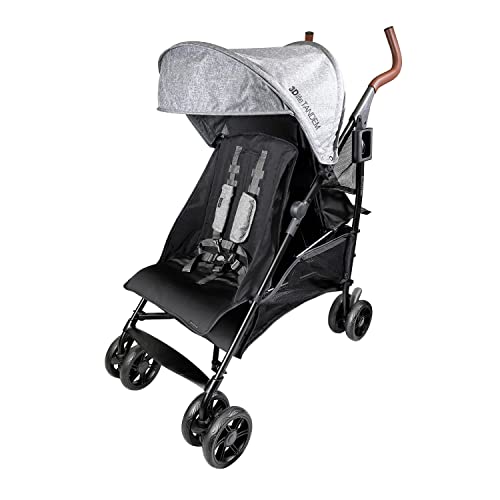 Summer Infant 3Dlite Tandem Lightweight Double Stroller (Black) - Kidsy