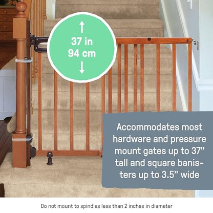 Summer Infant Banister to Banister Gate Mounting Kit (Brown) - Kidsy