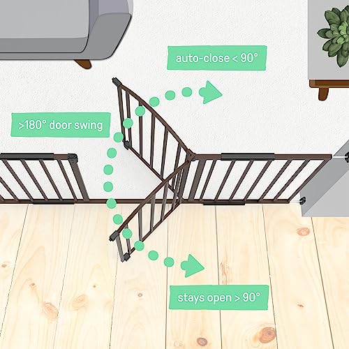 Summer Infant Extra Wide Metal Safety Gate 44–71" (Bronze) - Kidsy