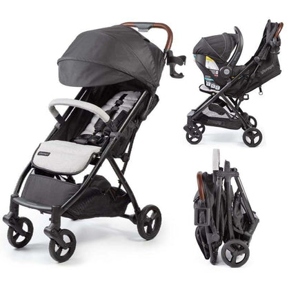 Summer Infant Ingenuity 3D Quick Close Stroller (Gray) - Kidsy