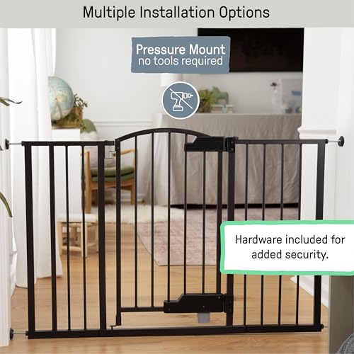 Summer Infant Ingenuity Thruway Pet & Baby Gate 29–52" (Espresso) - Kidsy