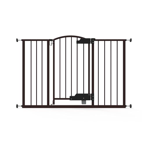 Summer Infant Ingenuity Thruway Pet & Baby Gate 29–52" (Espresso) - Kidsy