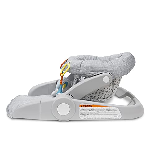 Summer Learn - to - Sit 2 - Position Baby Floor Seat (Heather Gray) - Kidsy
