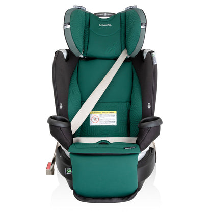 New Revolve360 Extend All-in-One Rotational Car Seat with Green & Gentle Fabric