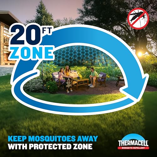 Thermacell E - Series Rechargeable Mosquito Repeller 20 ft Protection - Kidsy