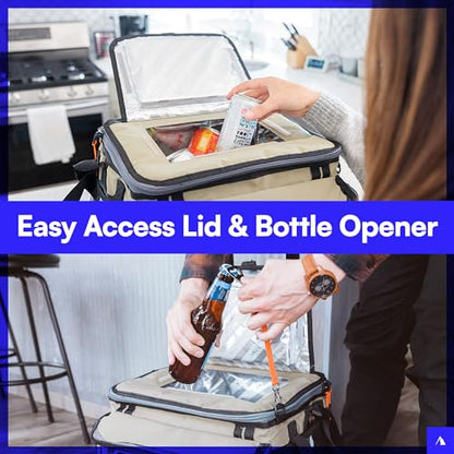 Titan by Arctic Zone Deep Freeze Wheeled Cooler (Process Blue) - Kidsy