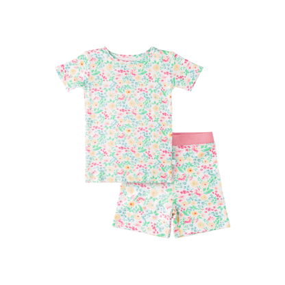 Toddler Short - Sleeve Bamboo Pajamas - Kidsy