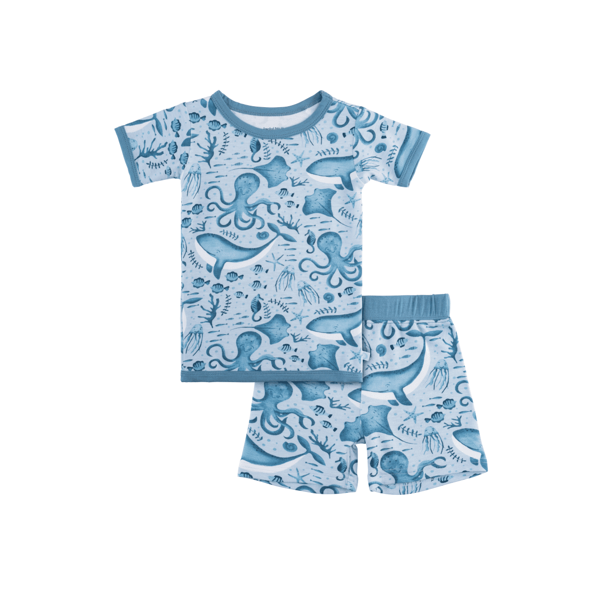 Toddler Short - Sleeve Bamboo Pajamas - Kidsy