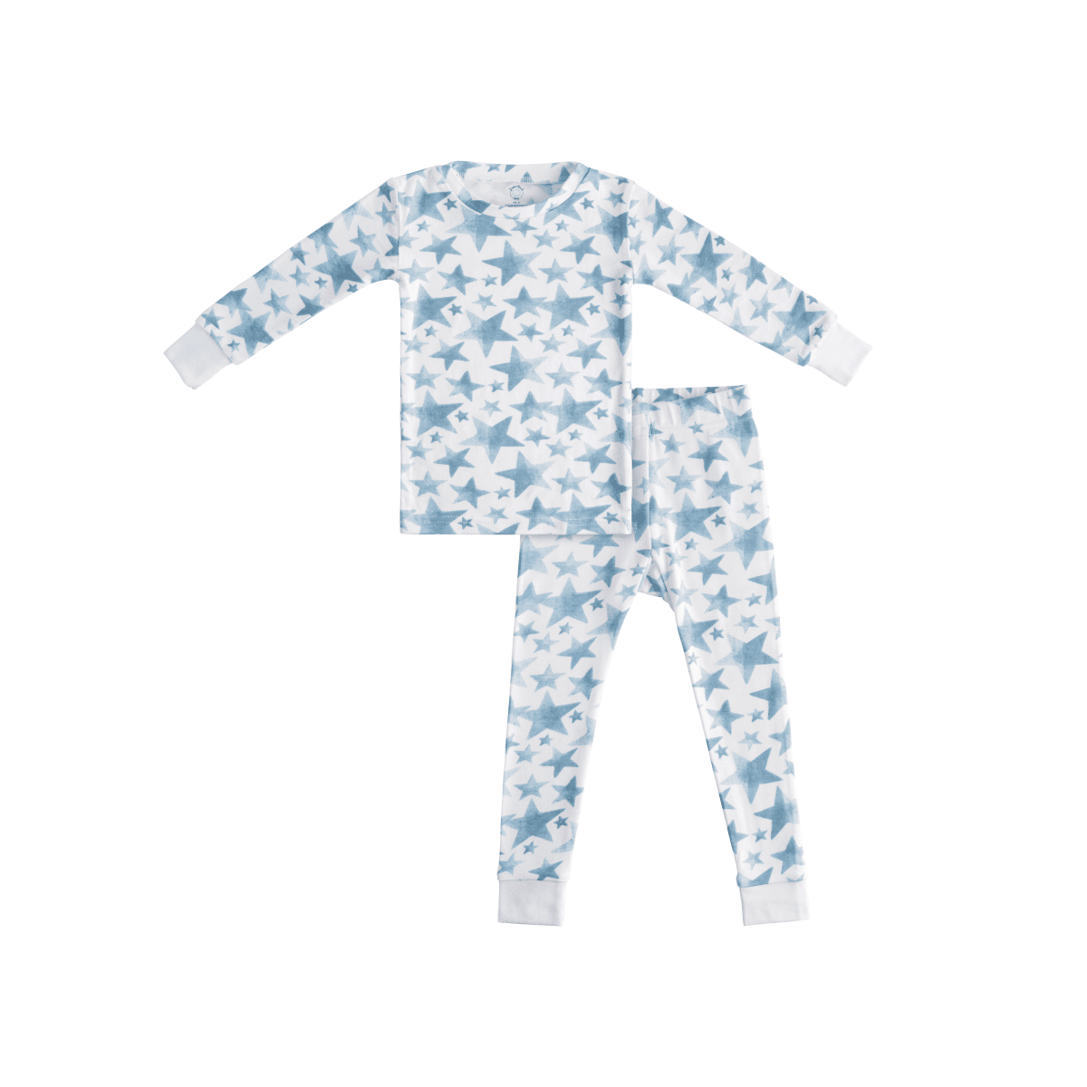 Toddler/Kids Bamboo Pajamas - Blue Star - Kidsy