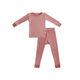 Toddler/Kids Bamboo Pajamas - Dusty Rose - Kidsy