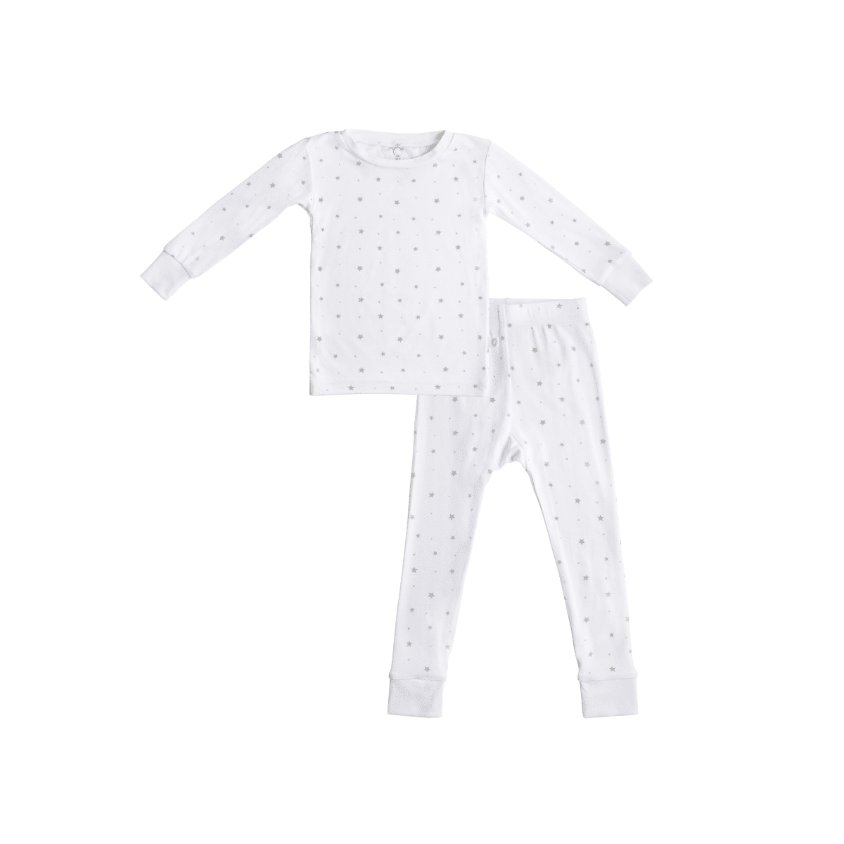 Toddler/Kids Bamboo Pajamas - Grey Star - Kidsy
