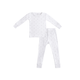 Toddler/Kids Bamboo Pajamas - Grey Star - Kidsy