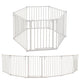 Toddleroo by North States 3 - in - 1 Metal Superyard 6 Panel 10 Sq Ft (Taupe) - Kidsy
