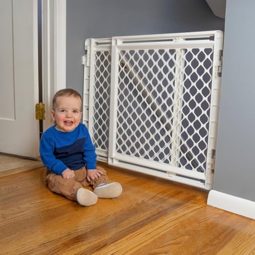 FINAL SALE New Toddleroo Stairway Secure Baby Gate 27" to 41" Wide (Ivory) FINAL SALE
