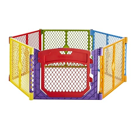 Toddleroo Superyard Colorplay Ultimate 6 - Panel Play Yard - Kidsy