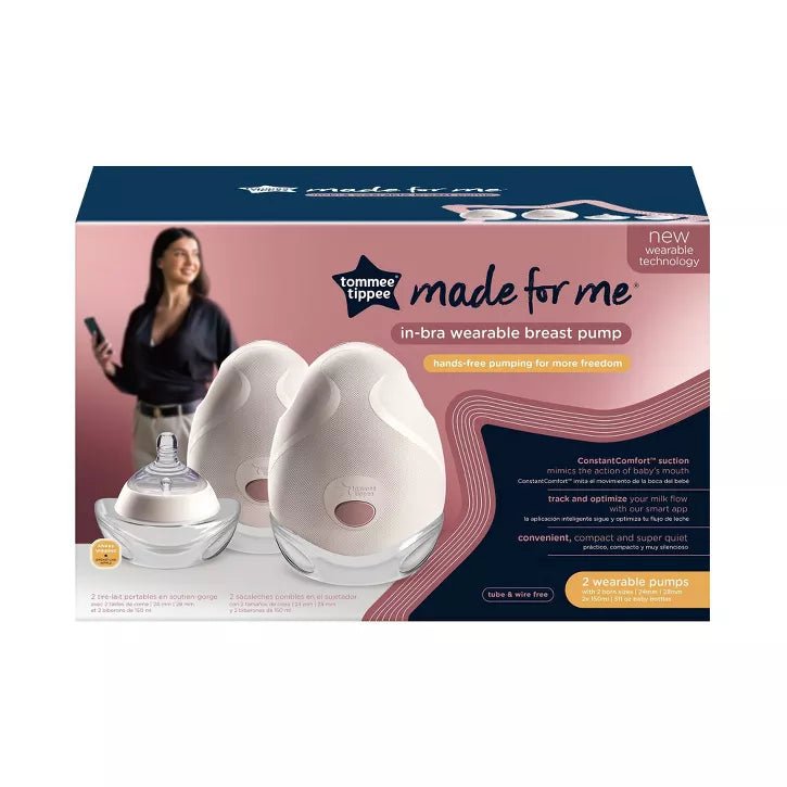 Tommee Tippee Made for Me Double Electric Wearable Breast Pump - Kidsy