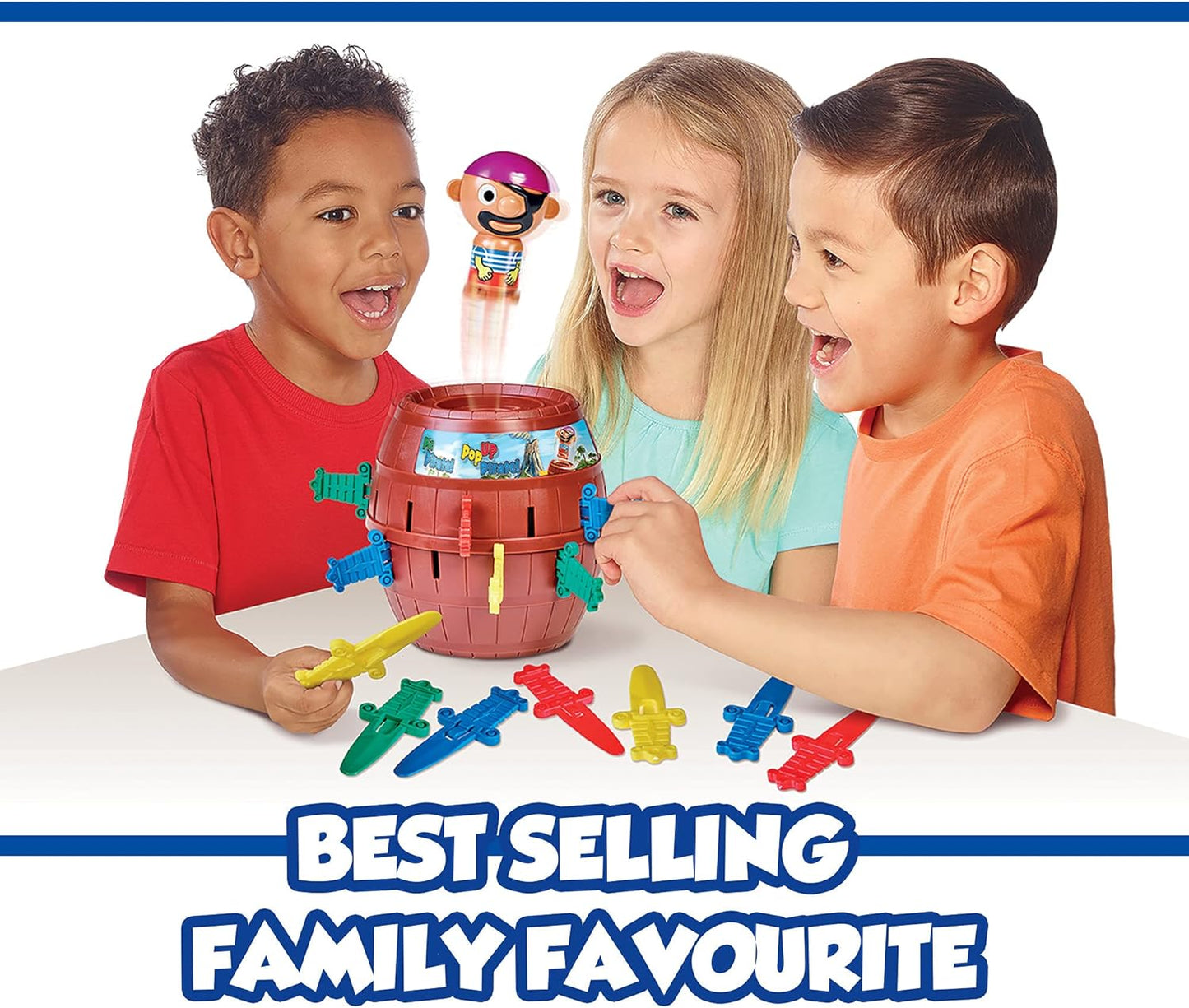 TOMY Pop Up Pirate Family Board Game - Kidsy