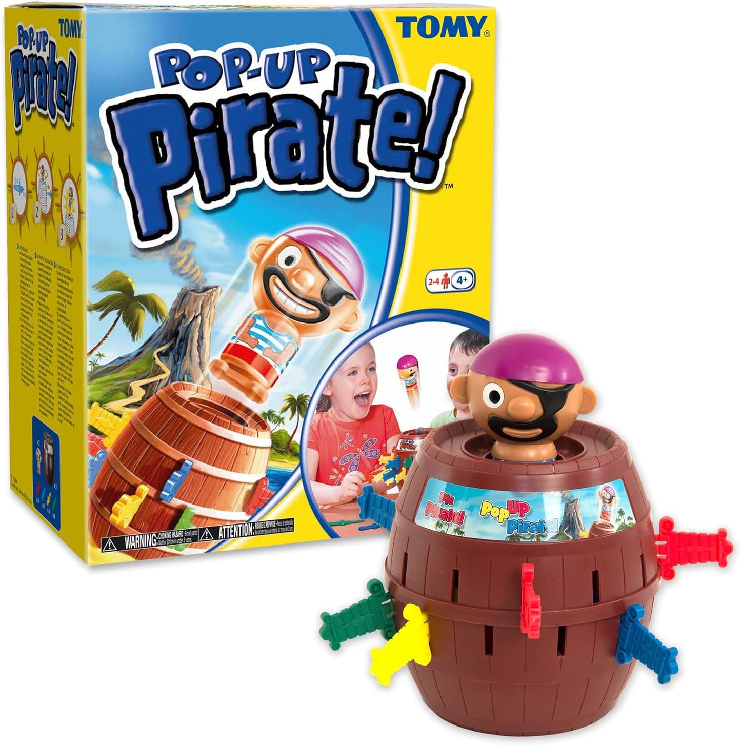 TOMY Pop Up Pirate Family Board Game - Kidsy
