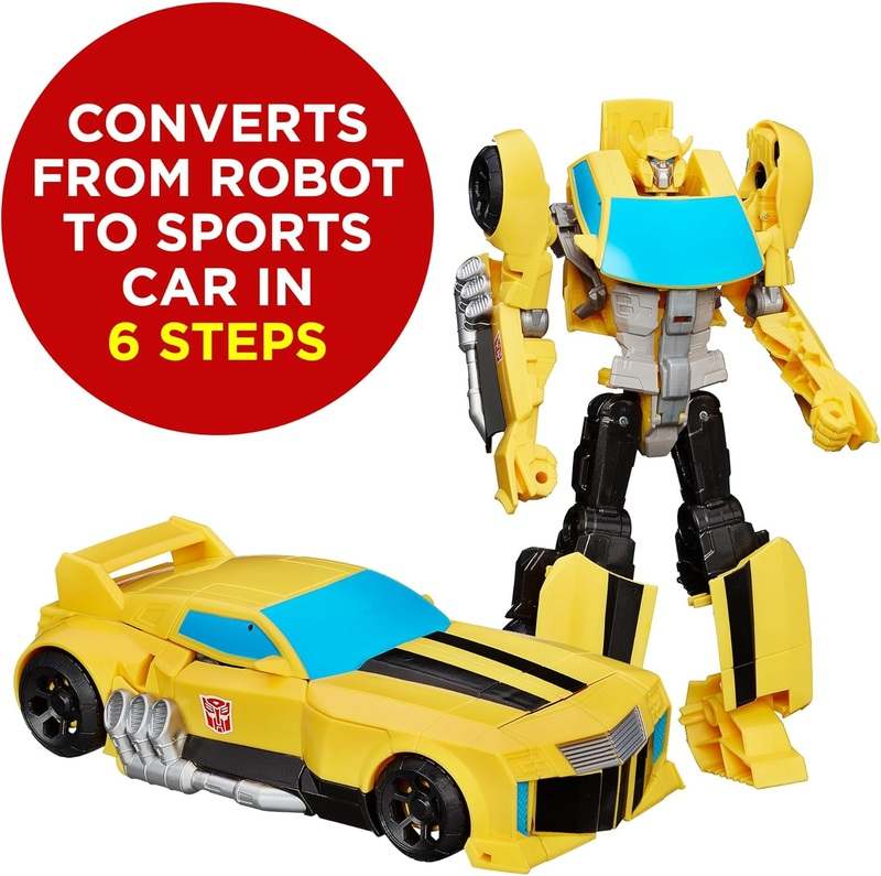 Transformers Toys Heroic Bumblebee Action Figure - Kidsy